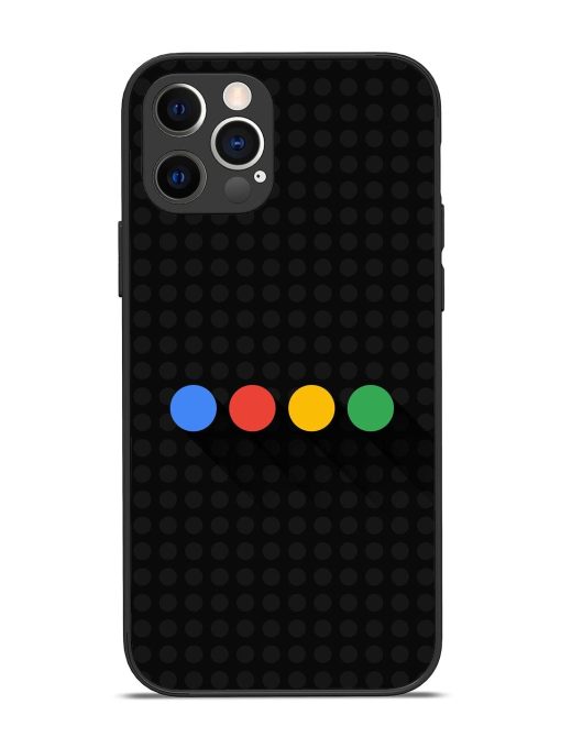 Google Dots Glossy Soft Edge Case for Apple Iphone 12 Pro