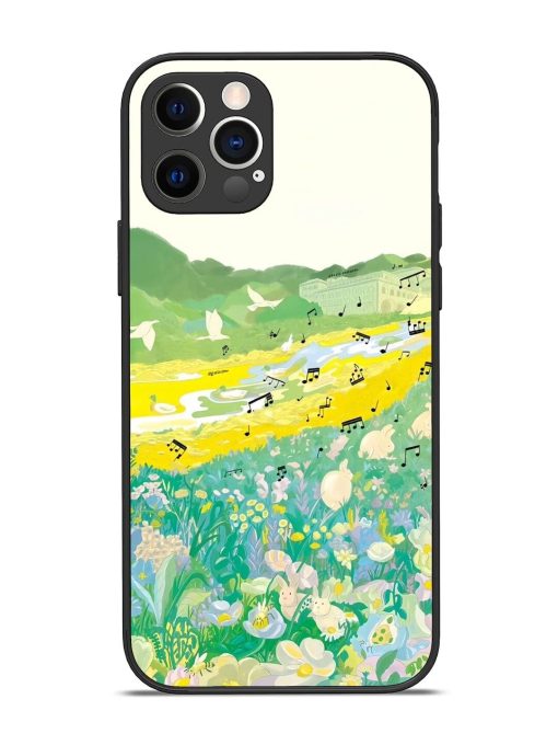 Melody In Bloom Glossy Soft Edge Case for Apple Iphone 12 Pro Chachhi