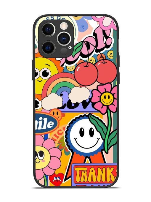 Good Times Good Vibes Glossy Soft Edge Case for Apple Iphone 12 Pro Chachhi