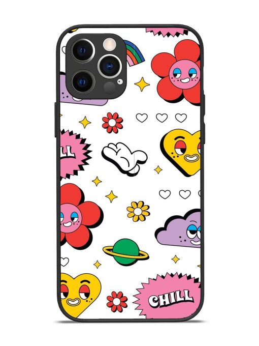 Whimsical Wonderland Glossy Soft Edge Case for Apple Iphone 12 Pro Chachhi