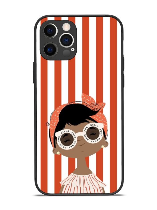 Girls Just Wanna Have Fun Glossy Soft Edge Case for Apple Iphone 12 Pro Chachhi