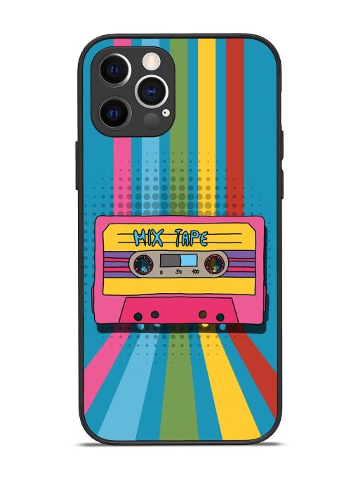 Retro Cassette Tapes Glossy Soft Edge Case for Apple Iphone 12 Pro Chachhi