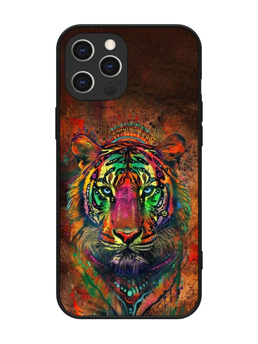 Cosmic Tiger Glossy Soft Edge Case for Apple Iphone 12 Pro Max Chachhi