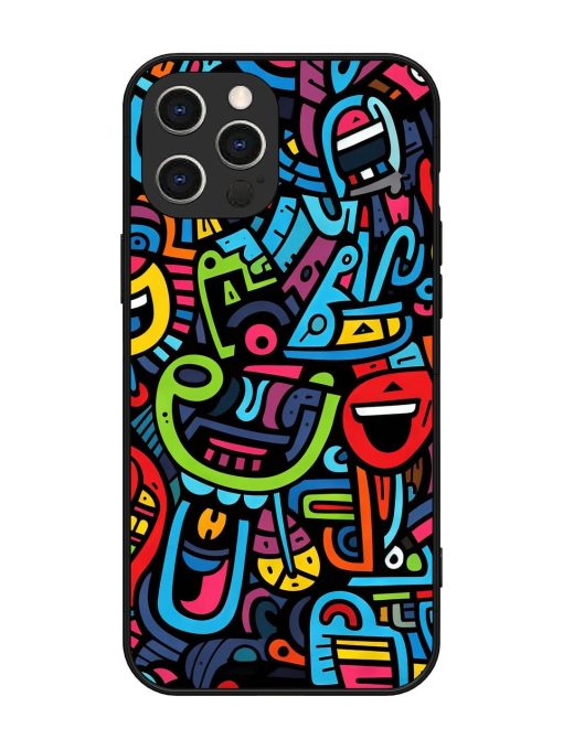 Doodlephoria Glossy Soft Edge Case for Apple Iphone 12 Pro Max Chachhi