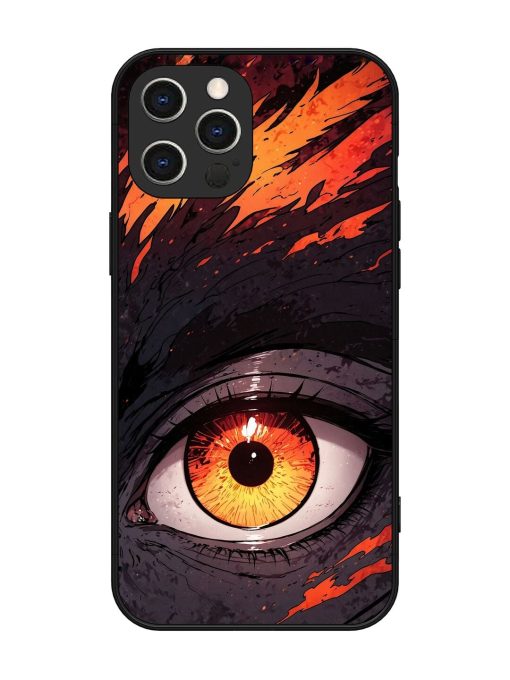 Inferno Gaze Glossy Soft Edge Case for Apple Iphone 12 Pro Max Chachhi