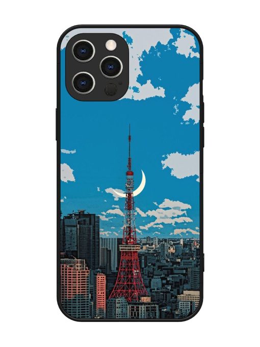 Tokyo Twilight Glossy Soft Edge Case for Apple Iphone 12 Pro Max Chachhi