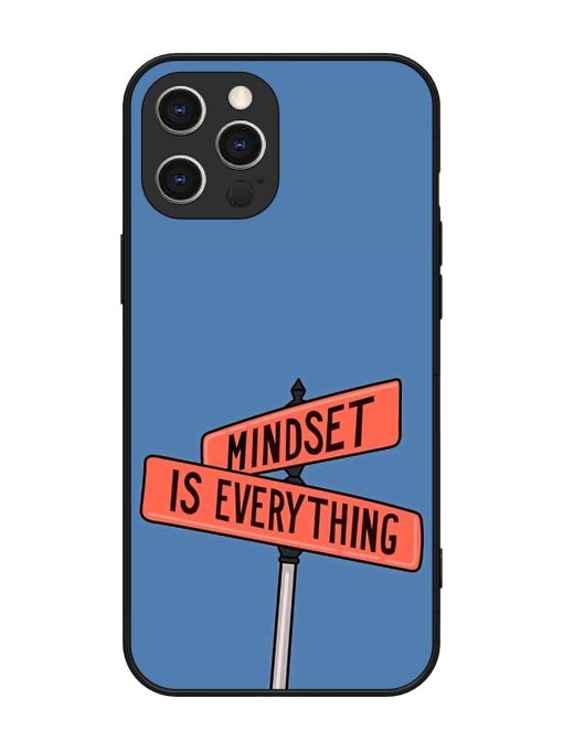 Mindset Matters Glossy Soft Edge Case for Apple Iphone 12 Pro Max Chachhi