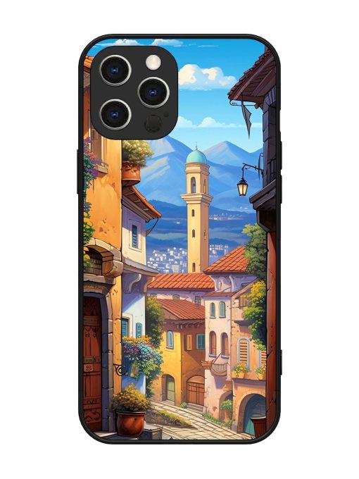 Tuscan Twilight Glossy Soft Edge Case for Apple Iphone 12 Pro Max Chachhi