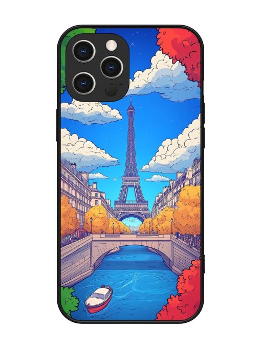 Parisian Panorama Glossy Soft Edge Case for Apple Iphone 12 Pro Max Chachhi