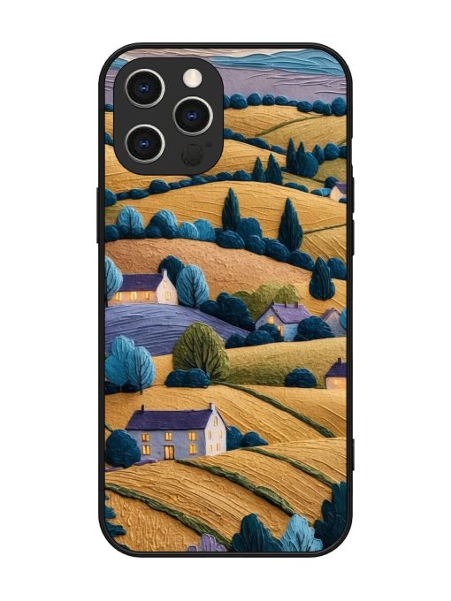 Rolling Hilltop Haven Glossy Soft Edge Case for Apple Iphone 12 Pro Max Chachhi