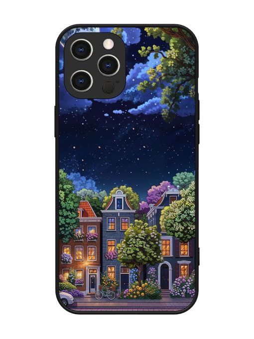 Moonlit Streets Glossy Soft Edge Case for Apple Iphone 12 Pro Max Chachhi