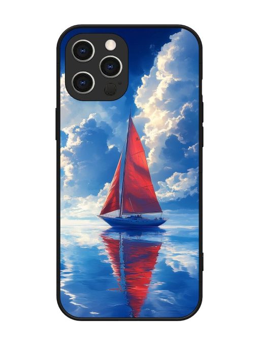 Crimson Sails Glossy Soft Edge Case for Apple Iphone 12 Pro Max Chachhi