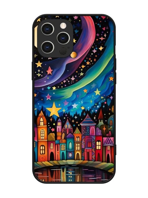 Starlit Village Glossy Soft Edge Case for Apple Iphone 12 Pro Max Chachhi