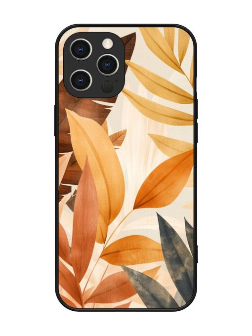 Earthy Elegance Glossy Soft Edge Case for Apple Iphone 12 Pro Max Chachhi