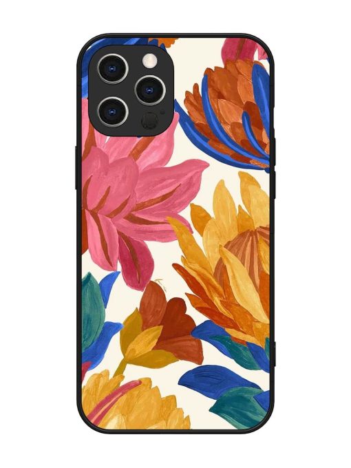 Blooming Tapestry Glossy Soft Edge Case for Apple Iphone 12 Pro Max Chachhi