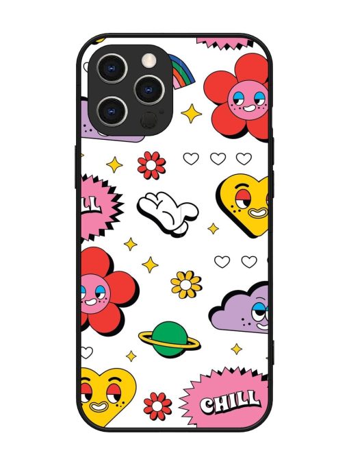 Whimsical Wonderland Glossy Soft Edge Case for Apple Iphone 12 Pro Max Chachhi