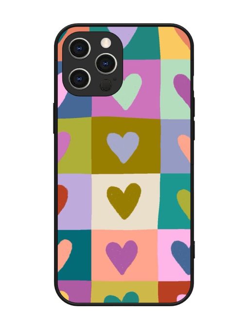 Box Of Hearts Glossy Soft Edge Case for Apple Iphone 12 Pro Max Chachhi