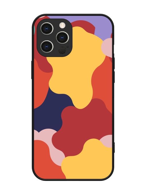 Gooey Color Chaos Glossy Soft Edge Case for Apple Iphone 12 Pro Max Chachhi