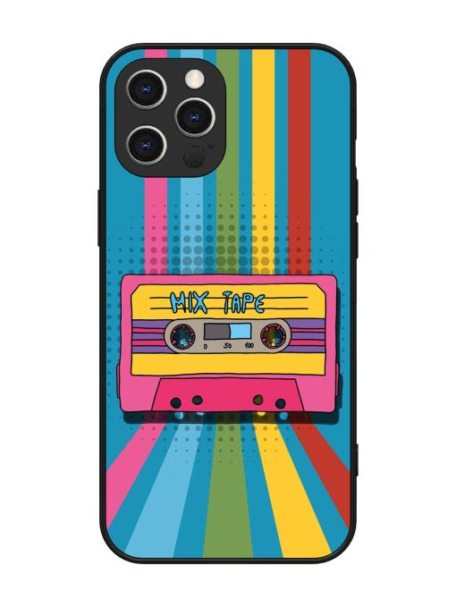 Retro Cassette Tapes Glossy Soft Edge Case for Apple Iphone 12 Pro Max Chachhi