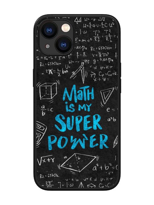 Math Magic Glossy Soft Edge Case for Apple Iphone 13 Chachhi