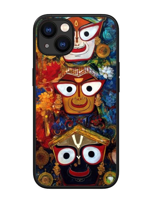 Lord Jagannath Glossy Soft Edge Case for Apple Iphone 13