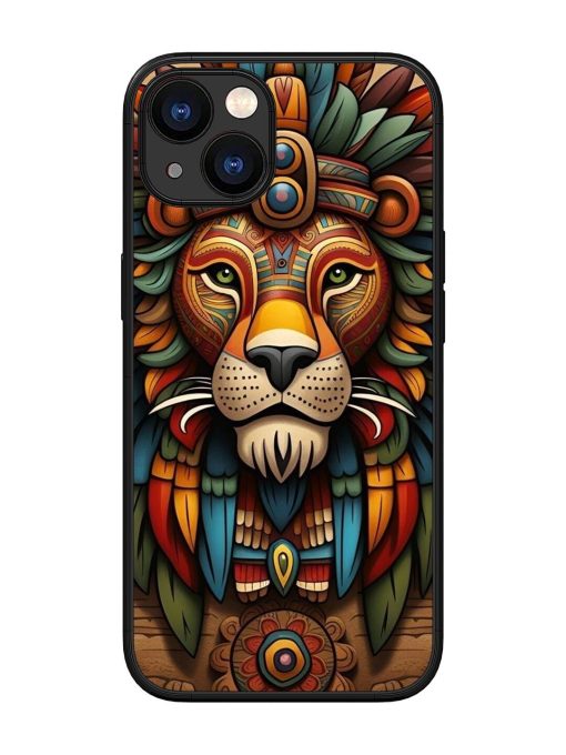 Aztec Majesty Glossy Soft Edge Case for Apple Iphone 13 Chachhi