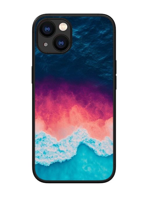 Where The Ocean Meets The Sky Glossy Soft Edge Case for Apple Iphone 13 Chachhi