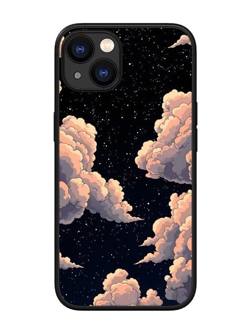 Starry Night Dreams Glossy Soft Edge Case for Apple Iphone 13 Chachhi