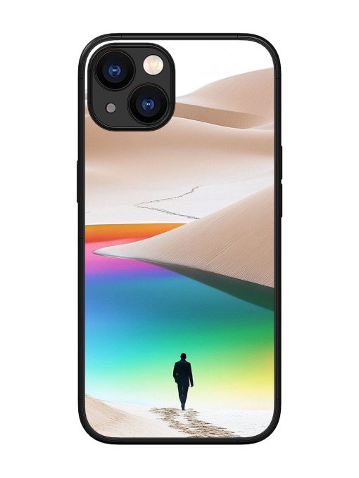 Desert Dreams Glossy Soft Edge Case for Apple Iphone 13 Chachhi