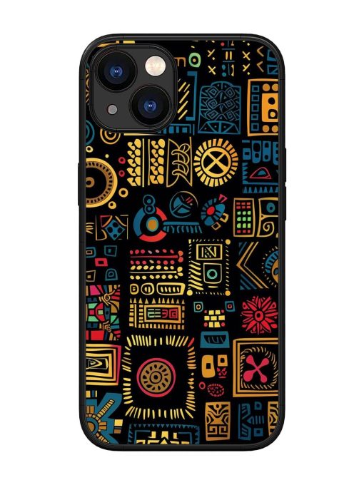 Tribal Tapestry Glossy Soft Edge Case for Apple Iphone 13 Chachhi