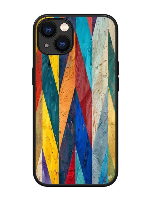 Abstract Tapestry Glossy Soft Edge Case for Apple Iphone 13