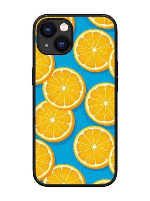 Citrus Symphony Glossy Soft Edge Case for Apple Iphone 13 Chachhi