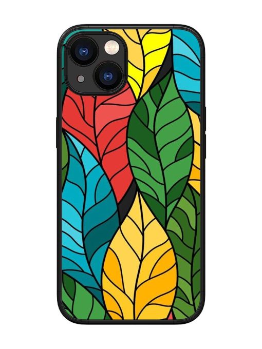 Foliage Fiesta Glossy Soft Edge Case for Apple Iphone 13 Chachhi