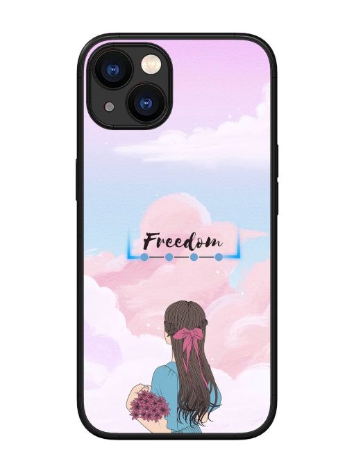 Skyward Dreams Glossy Soft Edge Case for Apple Iphone 13 Chachhi