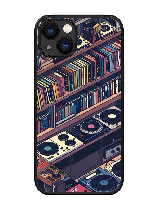 Music Lover'S Haven Glossy Soft Edge Case for Apple Iphone 13 Chachhi