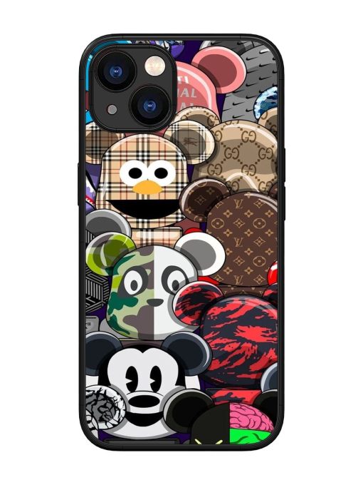 Streetwear Bearbrick Extravaganza Glossy Soft Edge Case for Apple Iphone 13 Chachhi