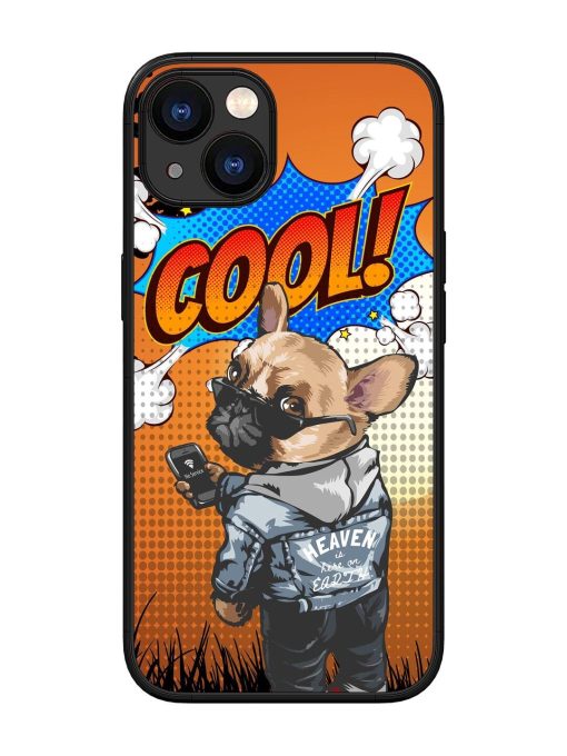 Cool Pup Glossy Soft Edge Case for Apple Iphone 13 Chachhi