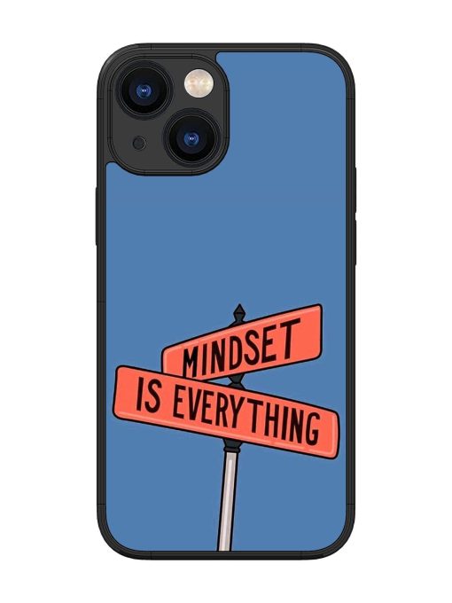 Mindset Matters Glossy Soft Edge Case for Apple Iphone 13 Mini Chachhi