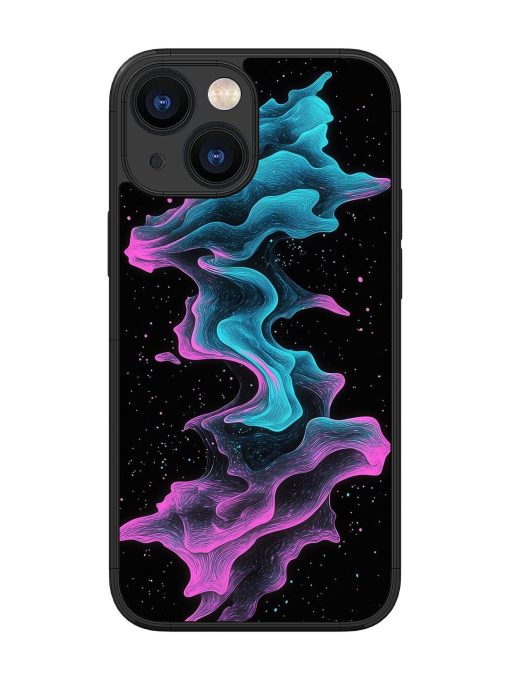 Cosmic Currents Glossy Soft Edge Case for Apple Iphone 13 Mini