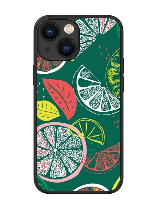 Citrus Symphony Glossy Soft Edge Case for Apple Iphone 13 Mini