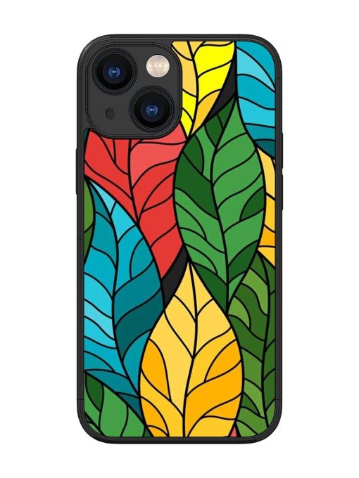 Foliage Fiesta Glossy Soft Edge Case for Apple Iphone 13 Mini Chachhi