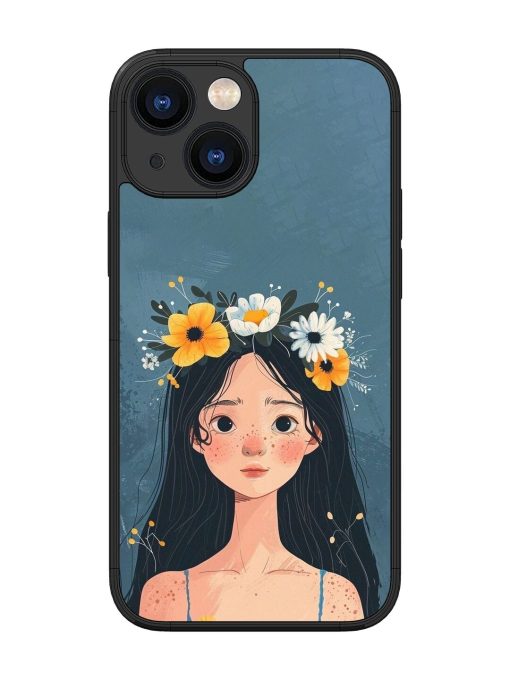 Gurl Art Glossy Soft Edge Case for Apple Iphone 13 Mini Chachhi