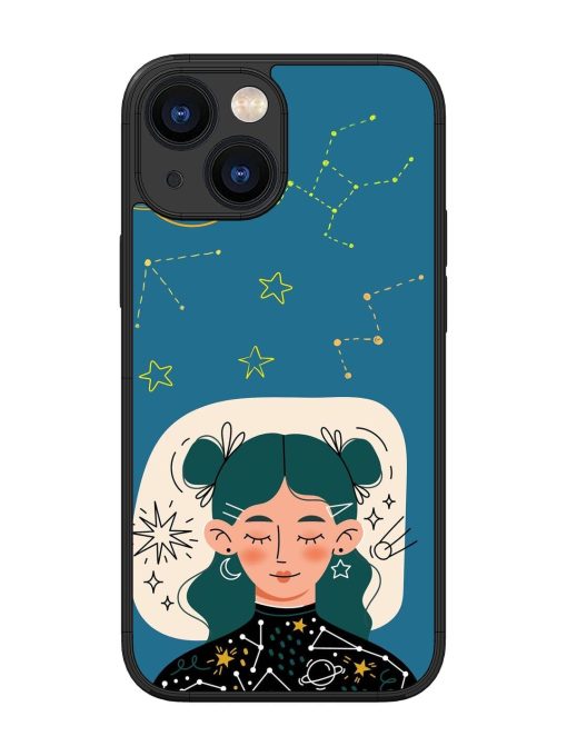 Cosmic Daydreamer Glossy Soft Edge Case for Apple Iphone 13 Mini Chachhi