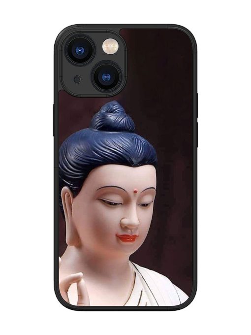 Budhha Glossy Soft Edge Case for Apple Iphone 13 Mini Chachhi