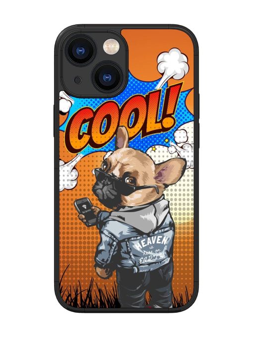 Cool Pup Glossy Soft Edge Case for Apple Iphone 13 Mini Chachhi