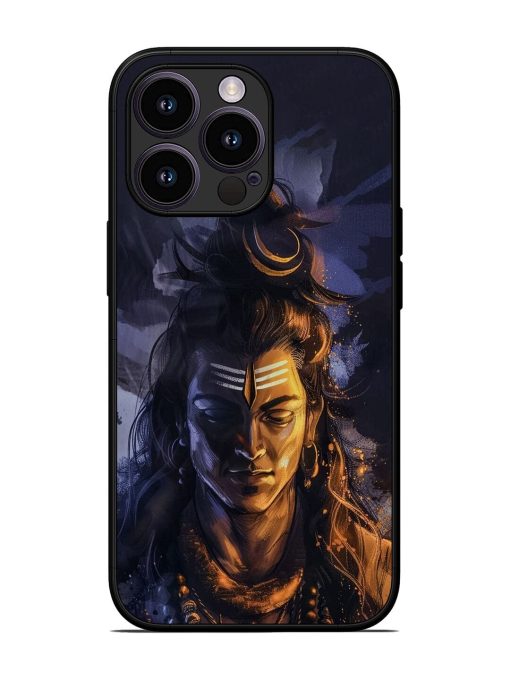 Lord Shiva Glossy Soft Edge Case for Apple Iphone 13 Pro