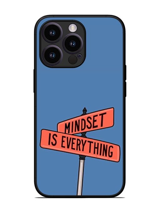 Mindset Matters Glossy Soft Edge Case for Apple Iphone 13 Pro