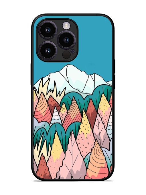 Mountain Dreamscape Glossy Soft Edge Case for Apple Iphone 13 Pro