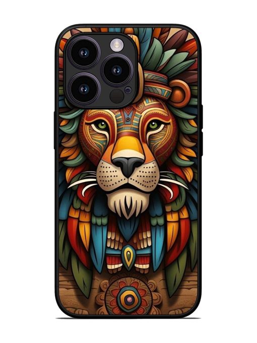 Aztec Majesty Glossy Soft Edge Case for Apple Iphone 13 Pro