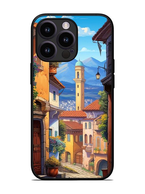 Tuscan Twilight Glossy Soft Edge Case for Apple Iphone 13 Pro